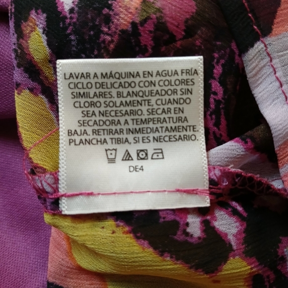 #0247 Womens Faded Glory Summer Maxi Dress Size Medium (8-10) 100%Polyester - Picture 6 of 16